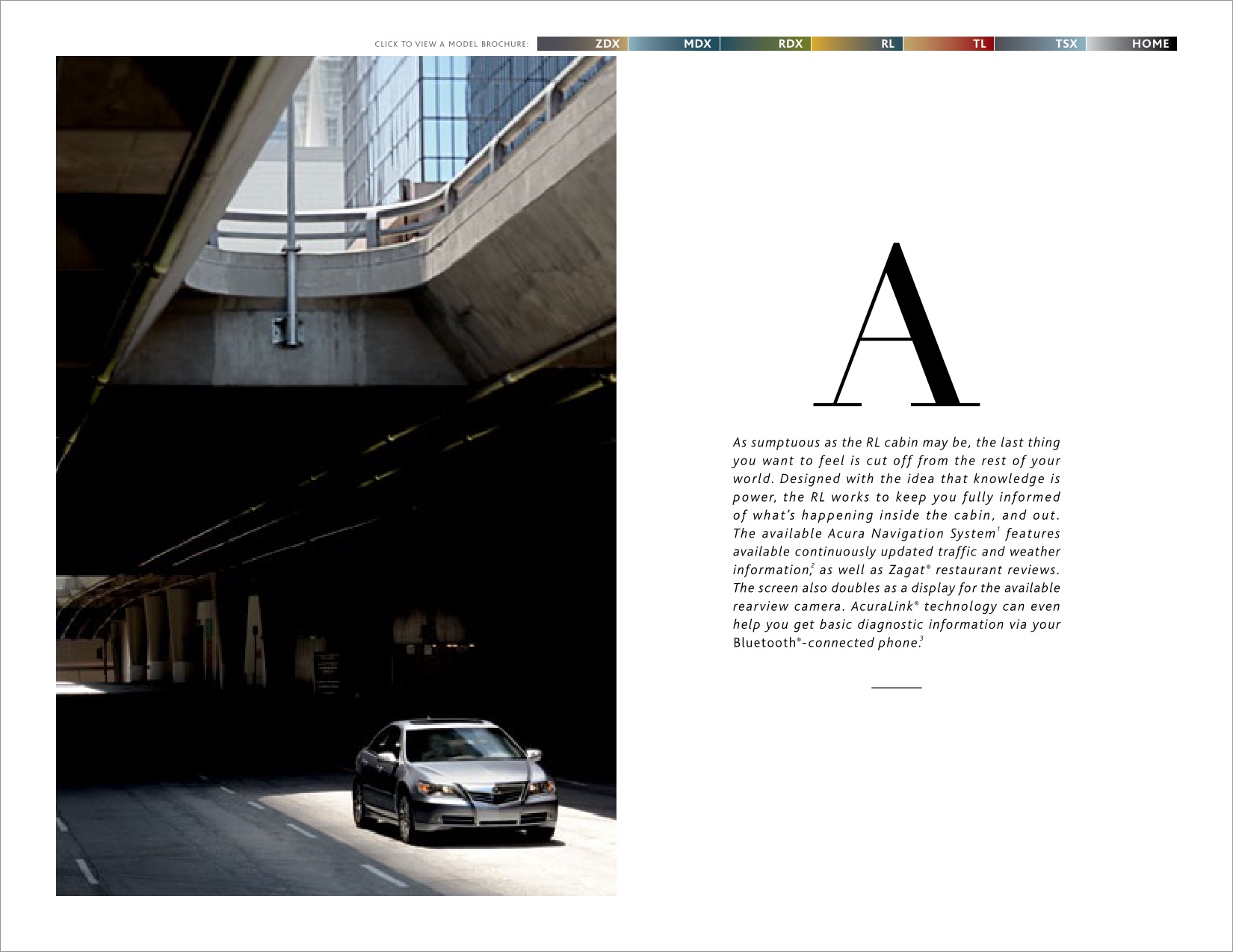 2011 Acura RL Brochure Page 11